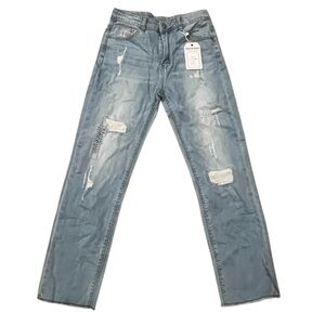 Kidscool Space Girl Size 10-11  Denim Straight-Fit Stretch Jeans NWT